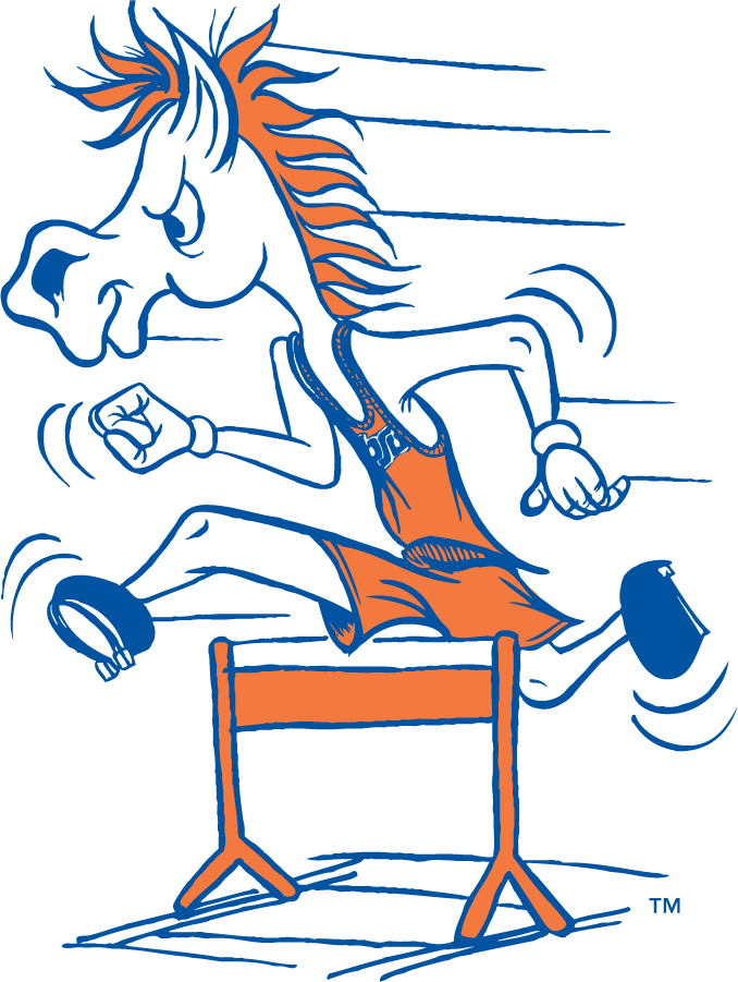 Boise State Broncos 1968-1983 Mascot Logo v2 iron on transfers for T-shirts